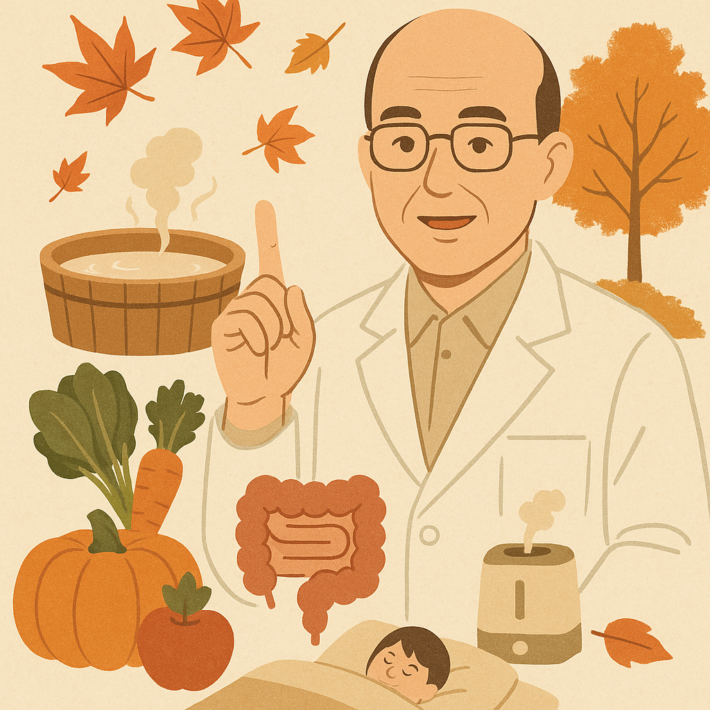 鶴見医師に聞く「冷えと乾燥が同時に訪れる晩秋 ―腸と粘膜を守り冬を迎える鶴見式養生―」